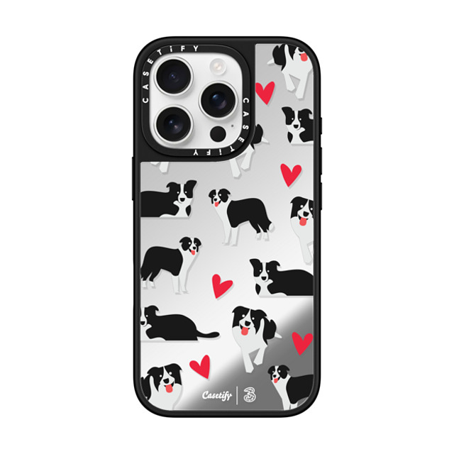CASETiFY iPhone 16 Pro ケース Silver on Black ミラーケース MagSafe対応 3HK CNY #3 casetify CASETiFY iPhone 16 Pro ケース Silver on Black ミラーケース MagSafe対応 3HK CNY #3 casetify