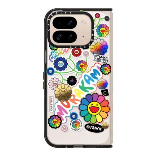 Google Pixel 9 Pro Fold - FLOWERS STICKER MANIA PHONE CASE