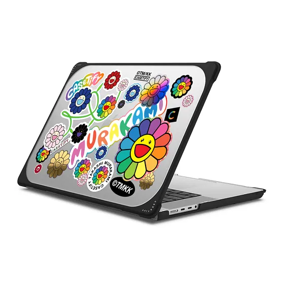 Bounce MacBook Pro 16-inch (M1 - M4) Case - SMILE (BLACK) LAPTOP CASE