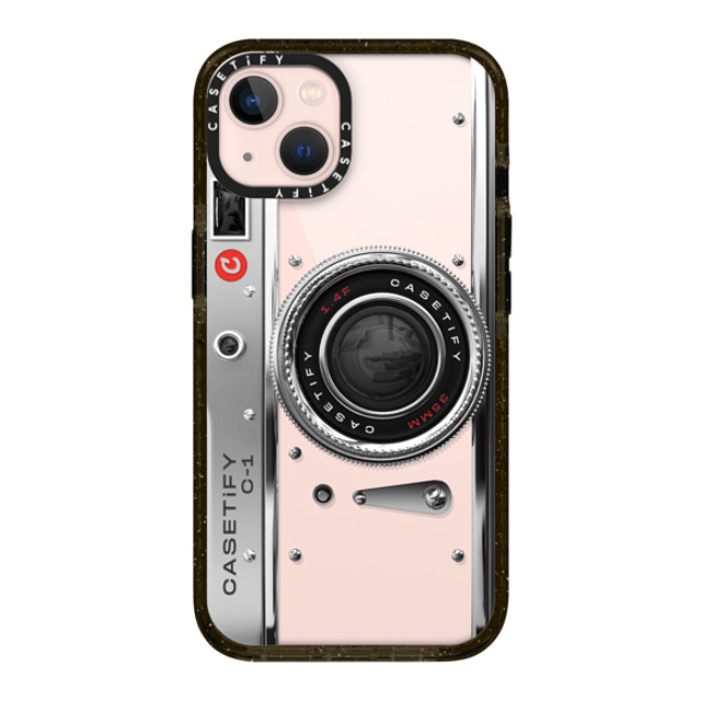 CASETiFY iPhone 13 ケース ブラック インパクトケース Camera Case - Classic casetify