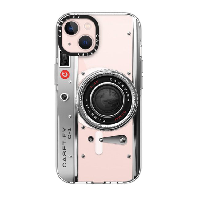 CASETiFY iPhone 13 ケース クリア クリア ケース MagSafe対応 Camera Case - Classic casetify