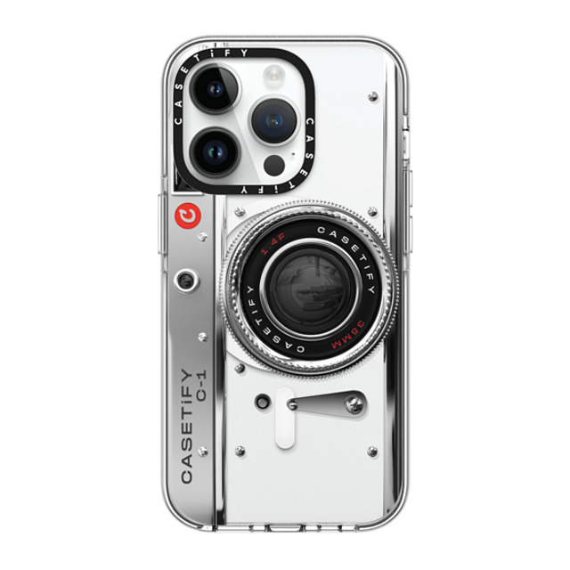 CASETiFY iPhone 14 Pro Case Clear Clear Case MagSafe Compatible Camera Case - Classic casetify CASETiFY iPhone 14 Pro Case Clear Clear Case MagSafe Compatible Camera Case - Classic casetify