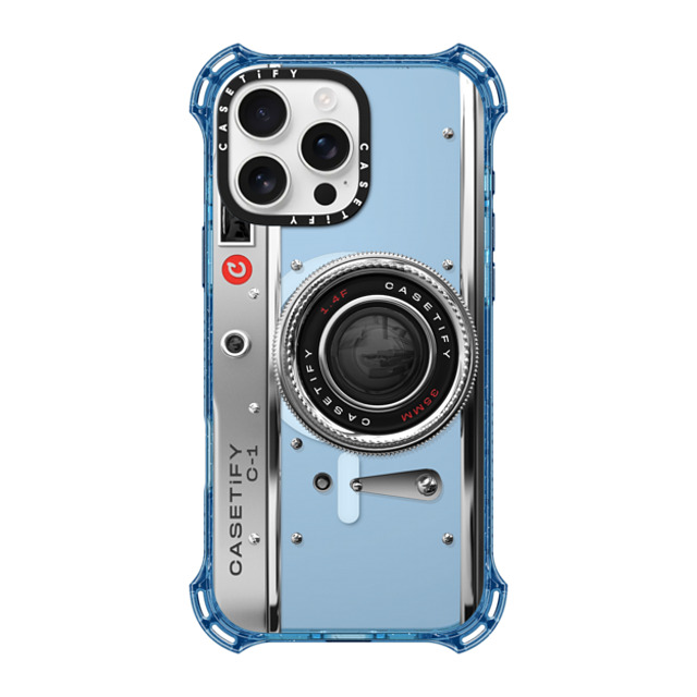 CASETiFY iPhone 16 Pro Max Case ベイビーブルー バウンスケース Camera Case - Classic casetify CASETiFY iPhone 16 Pro Max Case ベイビーブルー バウンスケース Camera Case - Classic casetify