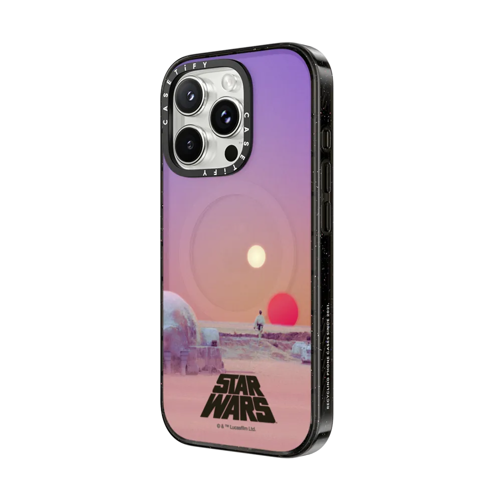 Impact iPhone 16 Pro Max Case MagSafe Compatible - Tatooine Binary Sunset™ Case