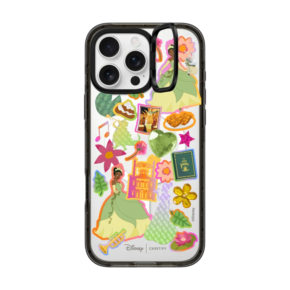 Impact Ring Stand iPhone 16 Pro Max Case MagSafe Compatible - Tiana Stickermania Case