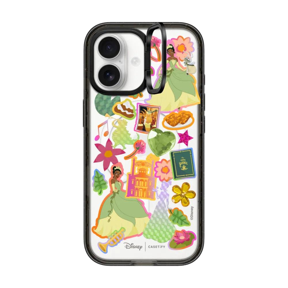 Impact Ring Stand iPhone 17 Case MagSafe Compatible - Tiana Stickermania Case