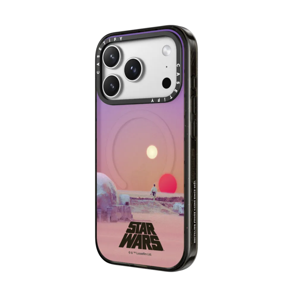 Impact iPhone 17 Pro Max Case MagSafe Compatible - Tatooine Binary Sunset™ Case