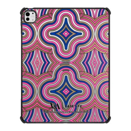 iPad Pro 13-inch (M4/M5) - V&A Geometry Edit, Carnival 2 Tablet Case