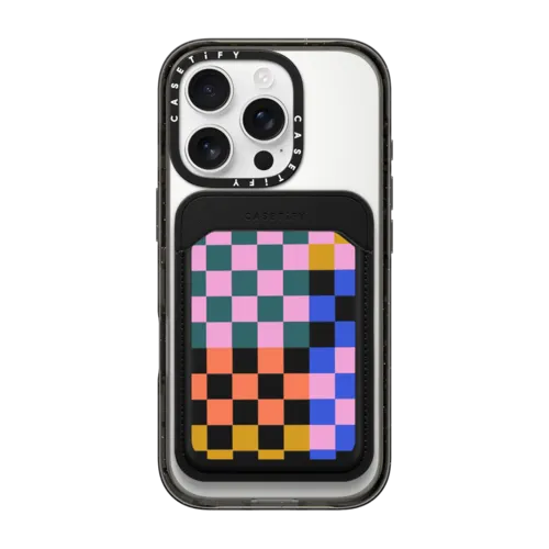 Snappy MagSafe Wallet - Checker Party