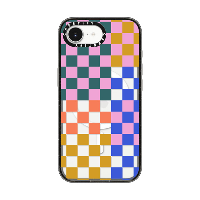 Oh Joy x CASETiFY iPhone 16e Case Geometric Black Impact Case MagSafe Compatible Checker Party Father's Day Oh Joy x CASETiFY iPhone 16e Case Geometric Black Impact Case MagSafe Compatible Checker Party Father's Day