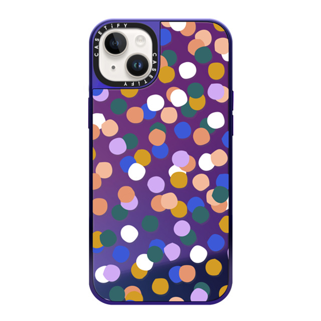 Oh Joy x CASETiFY iPhone 14 Plus ケース Geometric Purple Disco on Purple ミラーケース MagSafe対応 Confetti Party Father's Day Oh Joy x CASETiFY iPhone 14 Plus ケース Geometric Purple Disco on Purple ミラーケース MagSafe対応 Confetti Party Father's Day