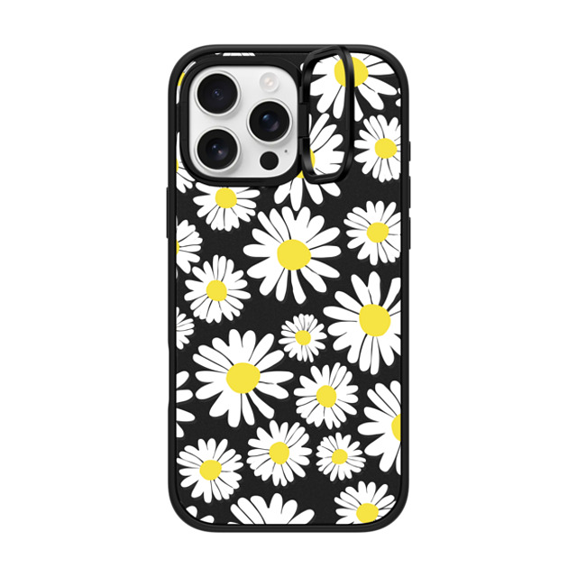 Oh Joy x CASETiFY iPhone 16 Pro Max Case Matte Black インパクトリングスタンドケース MagSafe対応 Daisy Fields Oh Joy x CASETiFY iPhone 16 Pro Max Case Matte Black インパクトリングスタンドケース MagSafe対応 Daisy Fields