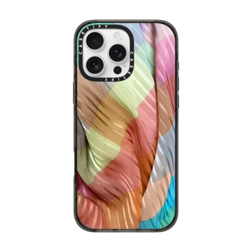 iPhone 16 Pro Max - Vintage Rainbow Plaid