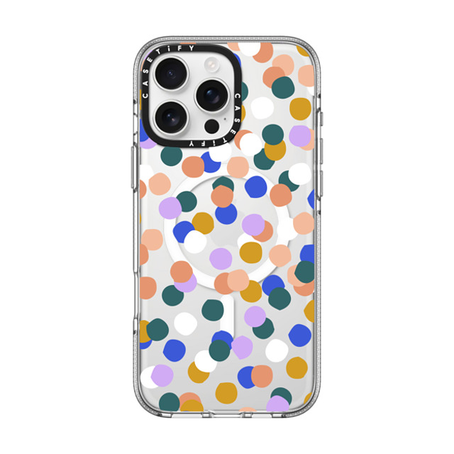 Oh Joy x CASETiFY iPhone 16 Pro Max Case Geometric クリア クリア ケース MagSafe対応 Confetti Party Father's Day Oh Joy x CASETiFY iPhone 16 Pro Max Case Geometric クリア クリア ケース MagSafe対応 Confetti Party Father's Day