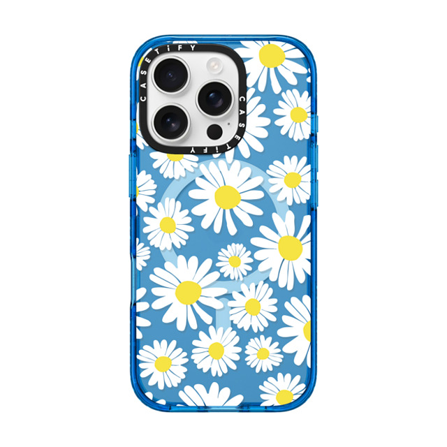 Oh Joy x CASETiFY iPhone 16 Pro Case スカイブルー Impact Case MagSafe Compatible Daisy Fields Oh Joy x CASETiFY iPhone 16 Pro Case スカイブルー Impact Case MagSafe Compatible Daisy Fields