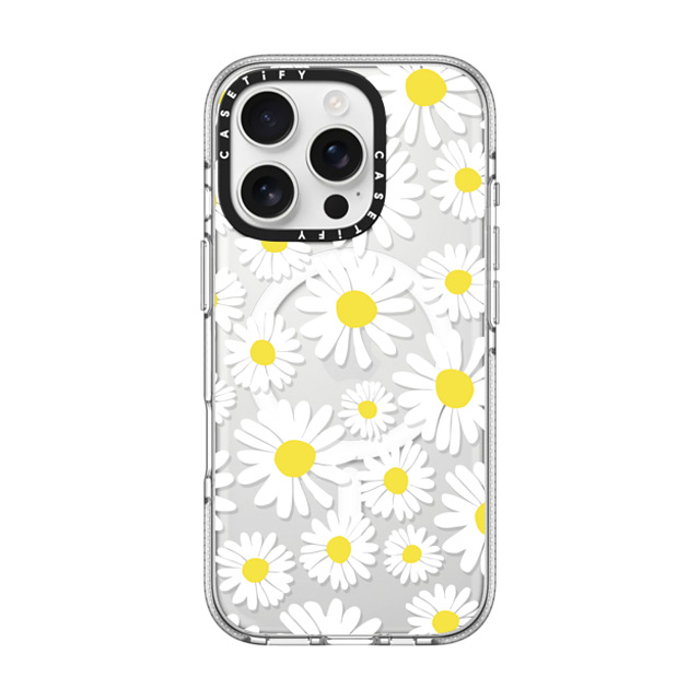 Oh Joy x CASETiFY iPhone 16 Pro Case Clear Clear Case MagSafe Compatible Daisy Fields Oh Joy x CASETiFY iPhone 16 Pro Case Clear Clear Case MagSafe Compatible Daisy Fields