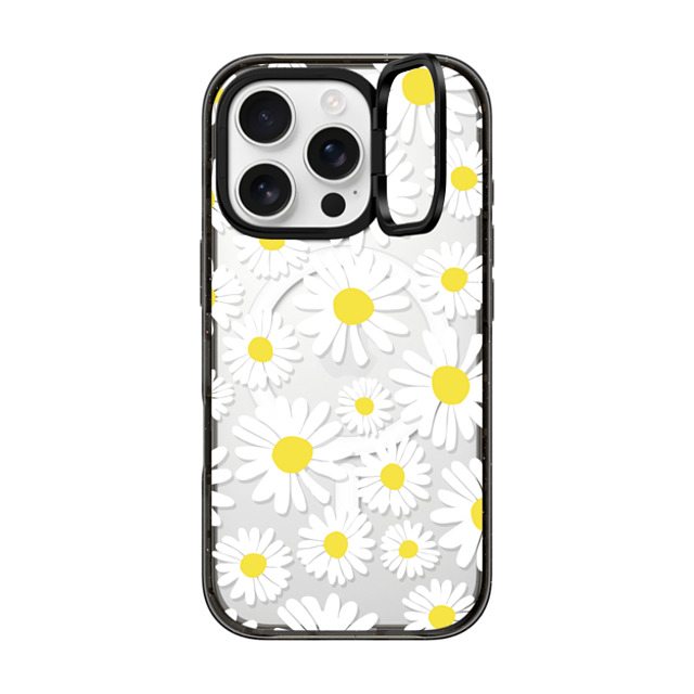 Oh Joy x CASETiFY iPhone 16 Pro Case Black インパクトリングスタンドケース MagSafe対応 Daisy Fields Oh Joy x CASETiFY iPhone 16 Pro Case Black インパクトリングスタンドケース MagSafe対応 Daisy Fields
