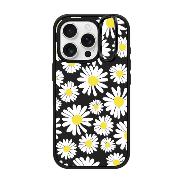 Oh Joy x CASETiFY iPhone 16 Pro Case Matte Black インパクトリングスタンドケース MagSafe対応 Daisy Fields Oh Joy x CASETiFY iPhone 16 Pro Case Matte Black インパクトリングスタンドケース MagSafe対応 Daisy Fields