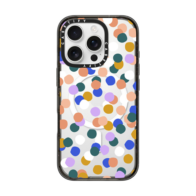 Oh Joy x CASETiFY iPhone 16 Pro ケース Geometric ブラック インパクトケース MagSafe対応 Confetti Party Father's Day Oh Joy x CASETiFY iPhone 16 Pro ケース Geometric ブラック インパクトケース MagSafe対応 Confetti Party Father's Day