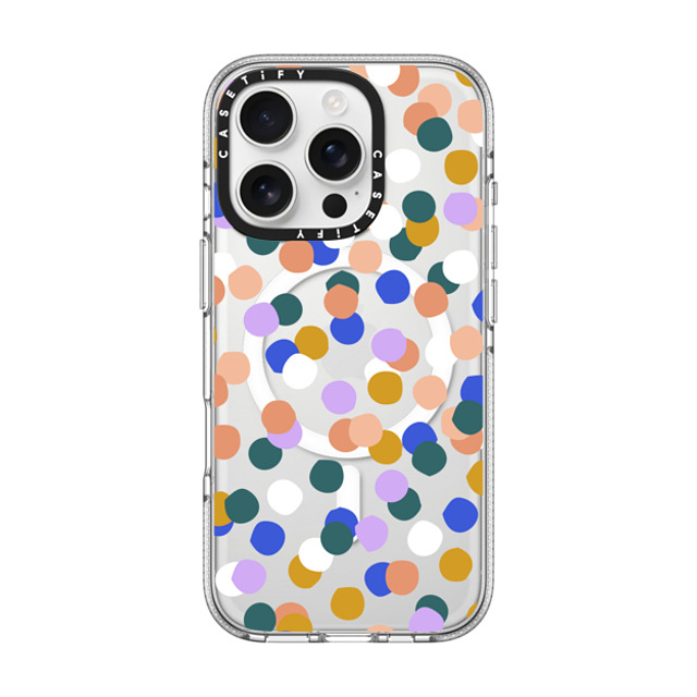 Oh Joy x CASETiFY iPhone 16 Pro Case Geometric クリア クリア ケース MagSafe対応 Confetti Party Father's Day Oh Joy x CASETiFY iPhone 16 Pro Case Geometric クリア クリア ケース MagSafe対応 Confetti Party Father's Day
