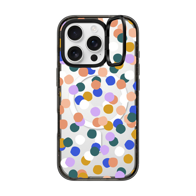 Oh Joy x CASETiFY iPhone 16 Pro Case Geometric Black インパクトリングスタンドケース MagSafe対応 Confetti Party Father's Day Oh Joy x CASETiFY iPhone 16 Pro Case Geometric Black インパクトリングスタンドケース MagSafe対応 Confetti Party Father's Day