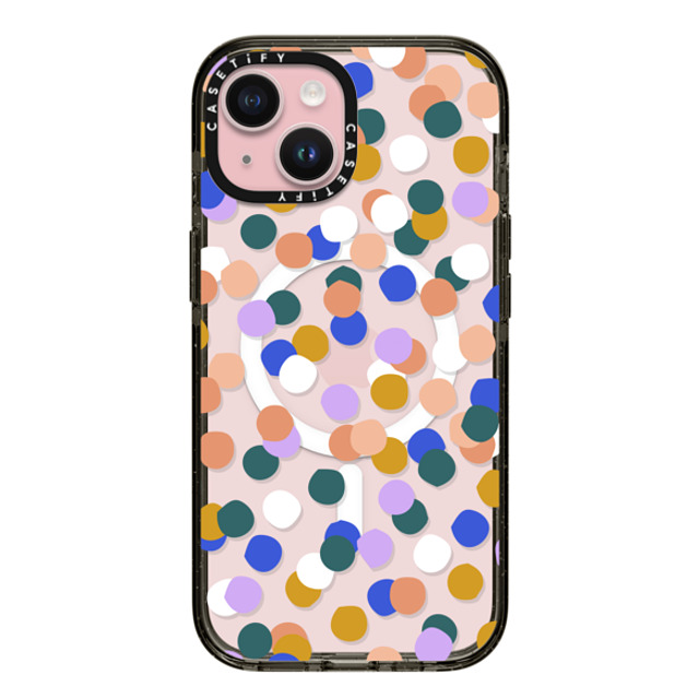 Oh Joy x CASETiFY iPhone 15 Case Geometric Black Impact Case MagSafe Compatible Confetti Party Father's Day Oh Joy x CASETiFY iPhone 15 Case Geometric Black Impact Case MagSafe Compatible Confetti Party Father's Day