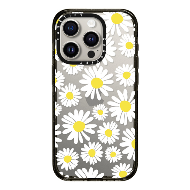 Oh Joy x CASETiFY iPhone 15 Pro Case Black Impact Case Daisy Fields Oh Joy x CASETiFY iPhone 15 Pro Case Black Impact Case Daisy Fields
