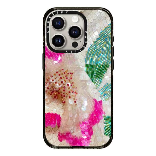 Oh Joy x CASETiFY iPhone 15 Pro Case Geometric Black Impact Case MagSafe Compatible Vintage Sequin Floral Mother's Day Oh Joy x CASETiFY iPhone 15 Pro Case Geometric Black Impact Case MagSafe Compatible Vintage Sequin Floral Mother's Day