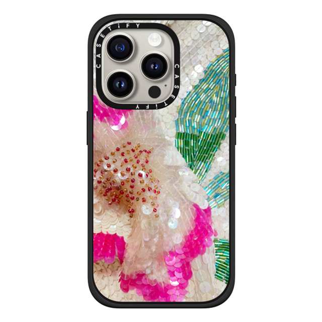 Oh Joy x CASETiFY iPhone 15 Pro Case Geometric マットブラック インパクトケース MagSafe対応 Vintage Sequin Floral Mother's Day Oh Joy x CASETiFY iPhone 15 Pro Case Geometric マットブラック インパクトケース MagSafe対応 Vintage Sequin Floral Mother's Day