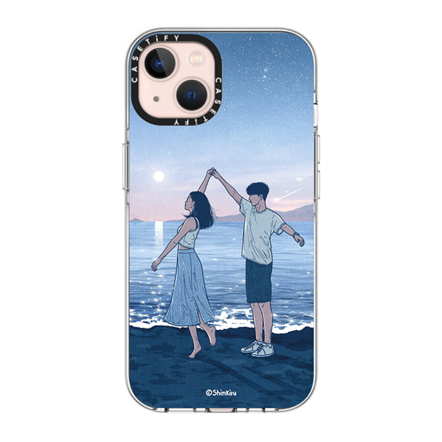 Shinkiru x CASETiFY iPhone 13 ケース クリア クリア ケース MagSafe対応 LET'S DANCE BY SHINKIRU