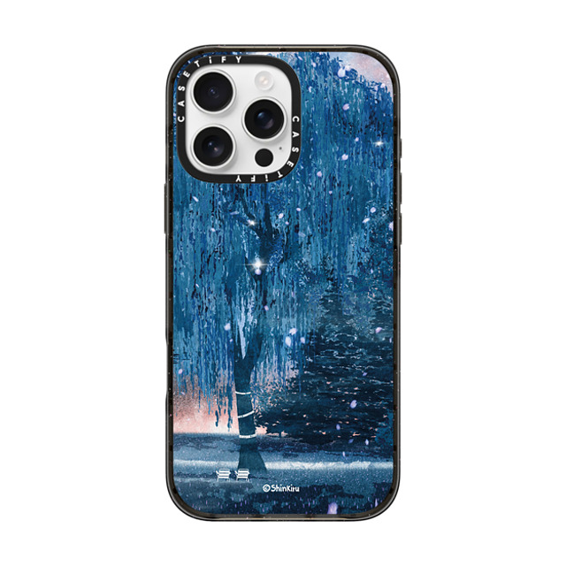 Shinkiru x CASETiFY iPhone 16 Pro Max Case Cartoon,Nature Black Impact Case under a tree by shinkiru Mother's Day Shinkiru x CASETiFY iPhone 16 Pro Max Case Cartoon,Nature Black Impact Case under a tree by shinkiru Mother's Day