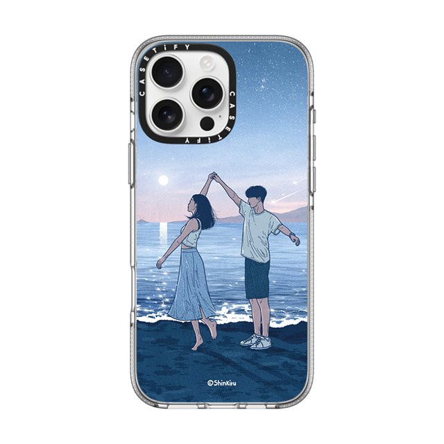 Shinkiru x CASETiFY iPhone 16 Pro Max ケース クリア クリア ケース MagSafe対応 LET'S DANCE BY SHINKIRU