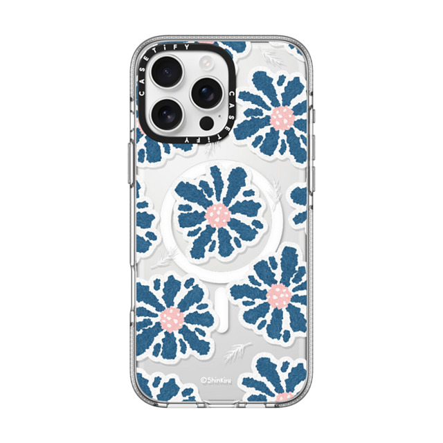 Shinkiru x CASETiFY iPhone 16 Pro Max ケース Floral,Cartoon クリア クリア ケース MagSafe対応 FLOWERS BY SHINKIRU Father's Day Shinkiru x CASETiFY iPhone 16 Pro Max ケース Floral,Cartoon クリア クリア ケース MagSafe対応 FLOWERS BY SHINKIRU Father's Day