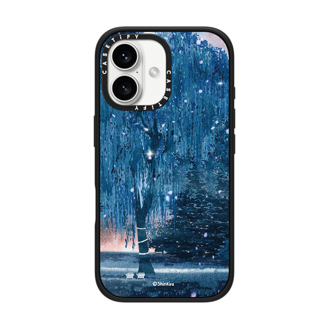 Shinkiru x CASETiFY iPhone 16 ケース Cartoon,Nature マットブラック インパクトケース MagSafe対応 under a tree by shinkiru Mother's Day Shinkiru x CASETiFY iPhone 16 ケース Cartoon,Nature マットブラック インパクトケース MagSafe対応 under a tree by shinkiru Mother's Day