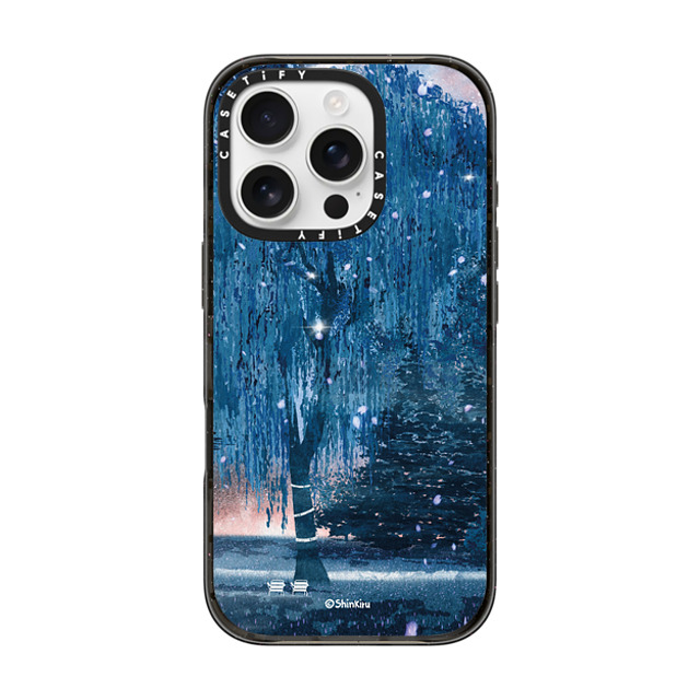 Shinkiru x CASETiFY iPhone 16 Pro Case Cartoon,Nature Black インパクトケース MagSafe対応 under a tree by shinkiru Mother's Day Shinkiru x CASETiFY iPhone 16 Pro Case Cartoon,Nature Black インパクトケース MagSafe対応 under a tree by shinkiru Mother's Day