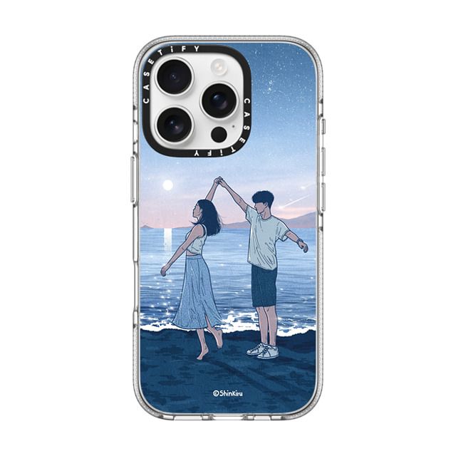 Shinkiru x CASETiFY iPhone 16 Pro ケース クリア クリア ケース MagSafe対応 LET'S DANCE BY SHINKIRU