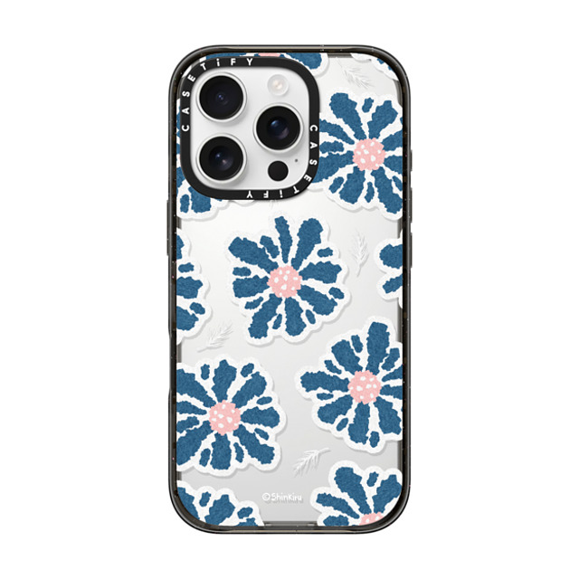 Shinkiru x CASETiFY iPhone 16 Pro Case Floral,Cartoon Black Impact Case FLOWERS BY SHINKIRU Father's Day Shinkiru x CASETiFY iPhone 16 Pro Case Floral,Cartoon Black Impact Case FLOWERS BY SHINKIRU Father's Day