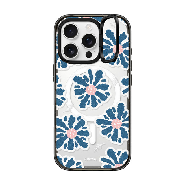 Shinkiru x CASETiFY iPhone 16 Pro Case Floral,Cartoon Black インパクトリングスタンドケース MagSafe対応 FLOWERS BY SHINKIRU Father's Day Shinkiru x CASETiFY iPhone 16 Pro Case Floral,Cartoon Black インパクトリングスタンドケース MagSafe対応 FLOWERS BY SHINKIRU Father's Day