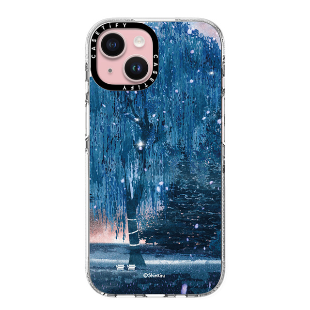 Shinkiru x CASETiFY iPhone 15 Case Cartoon,Nature Clear Clear Case MagSafe Compatible under a tree by shinkiru Mother's Day Shinkiru x CASETiFY iPhone 15 Case Cartoon,Nature Clear Clear Case MagSafe Compatible under a tree by shinkiru Mother's Day