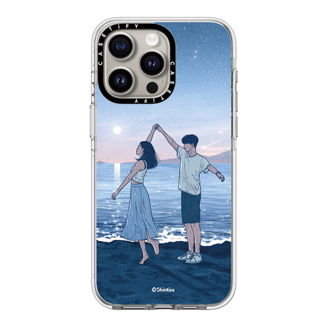 Shinkiru x CASETiFY iPhone 15 Pro Max ケース クリア クリア ケース MagSafe対応 LET'S DANCE BY SHINKIRU