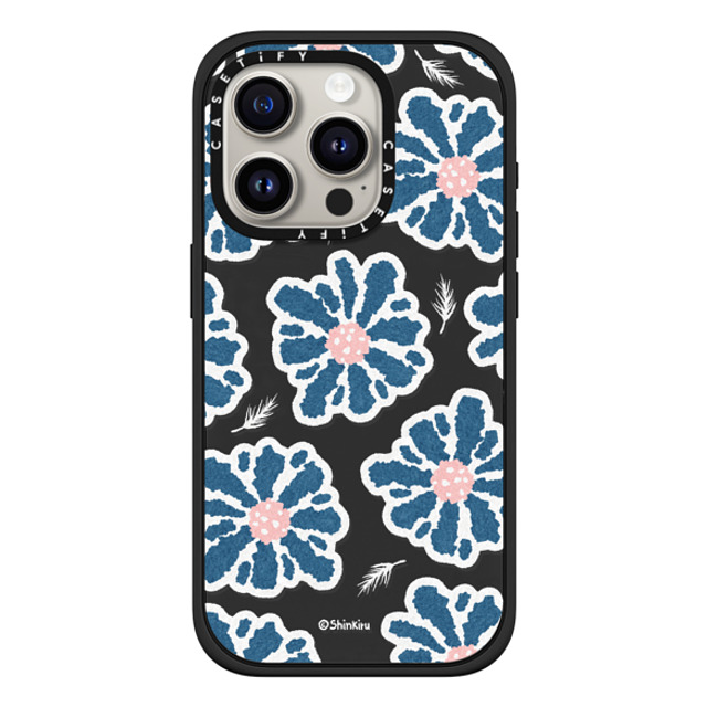 Shinkiru x CASETiFY iPhone 15 Pro Case Floral,Cartoon Matte Black Impact Case MagSafe Compatible FLOWERS BY SHINKIRU Father's Day Shinkiru x CASETiFY iPhone 15 Pro Case Floral,Cartoon Matte Black Impact Case MagSafe Compatible FLOWERS BY SHINKIRU Father's Day