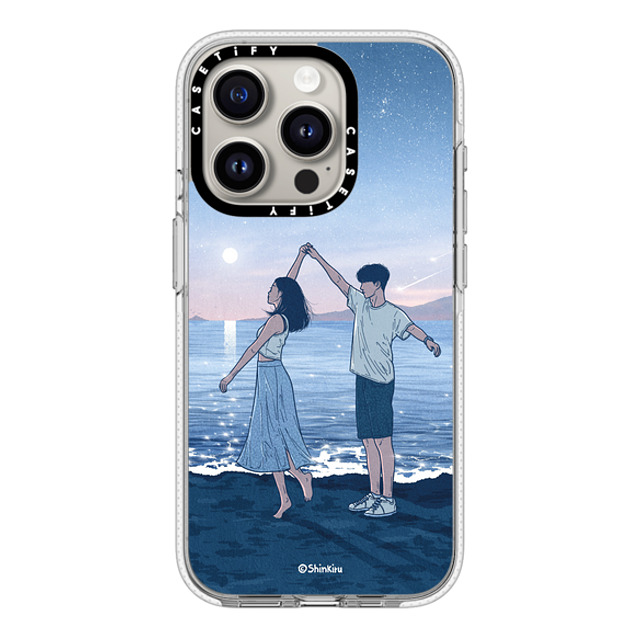 Shinkiru x CASETiFY iPhone 15 Pro ケース クリア クリア ケース MagSafe対応 LET'S DANCE BY SHINKIRU