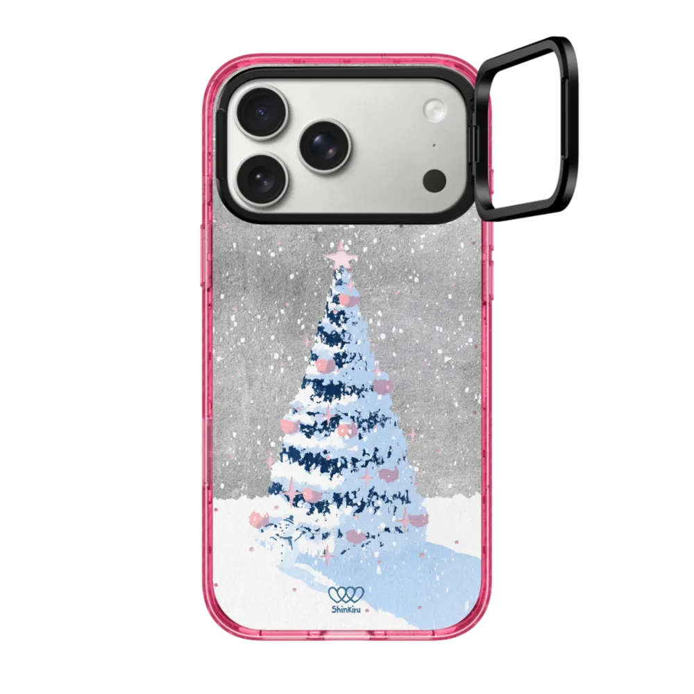 Impact Ring Stand iPhone 17 Pro Max Case MagSafe Compatible - Merry Christmas