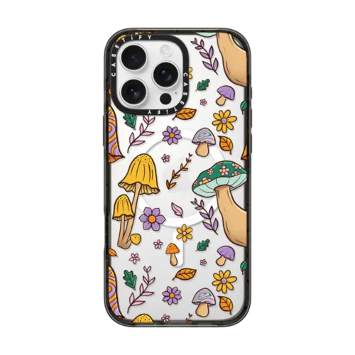 iPhone 16 Pro Max - Groovy Mushroom Pattern by Blooming Lau