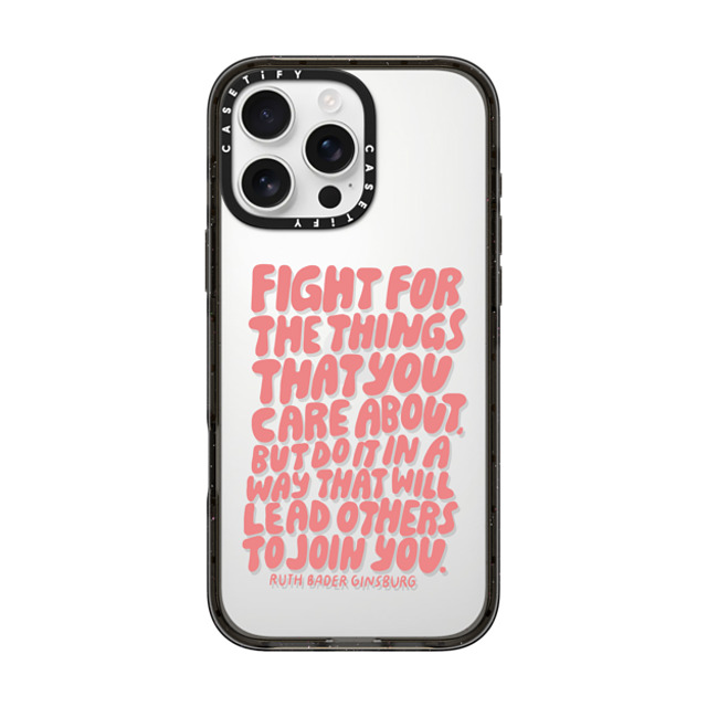 designlovefest x CASETiFY iPhone 16 Pro Max ケース Quote,Typography ブラック インパクトケース RBG Back to School designlovefest x CASETiFY iPhone 16 Pro Max ケース Quote,Typography ブラック インパクトケース RBG Back to School