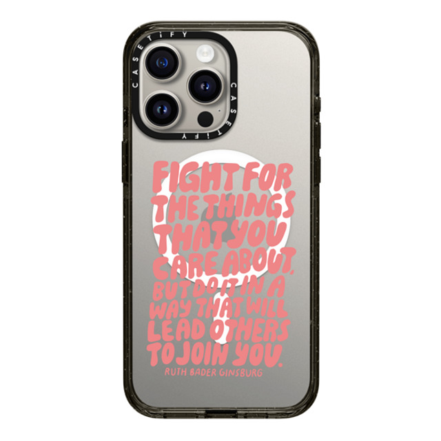 designlovefest x CASETiFY iPhone 15 Pro Max Case Quote,Typography Black Impact Case MagSafe Compatible RBG Back to School designlovefest x CASETiFY iPhone 15 Pro Max Case Quote,Typography Black Impact Case MagSafe Compatible RBG Back to School