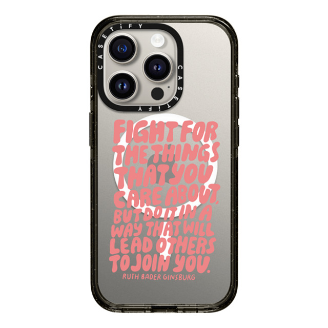 designlovefest x CASETiFY iPhone 15 Pro ケース Quote,Typography ブラック インパクトケース MagSafe対応 RBG Back to School designlovefest x CASETiFY iPhone 15 Pro ケース Quote,Typography ブラック インパクトケース MagSafe対応 RBG Back to School