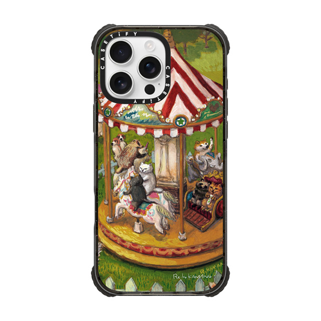 ReikoKAMANO x CASETiFY iPhone 16 Pro Max ケース Cat,Dog ブラック ウルトラ インパクトケース MagSafe 対応 merry-go-round Father's Day ReikoKAMANO x CASETiFY iPhone 16 Pro Max ケース Cat,Dog ブラック ウルトラ インパクトケース MagSafe 対応 merry-go-round Father's Day