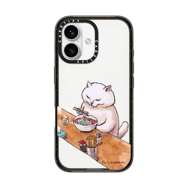 ReikoKAMANO x CASETiFY iPhone 16 Case Cat,Animal Black Impact Case ramen Mother's Day ReikoKAMANO x CASETiFY iPhone 16 Case Cat,Animal Black Impact Case ramen Mother's Day