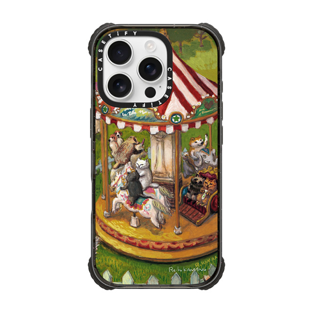 ReikoKAMANO x CASETiFY iPhone 16 Pro Case Cat,Dog Black ウルトラ インパクトケース MagSafe 対応 merry-go-round Father's Day ReikoKAMANO x CASETiFY iPhone 16 Pro Case Cat,Dog Black ウルトラ インパクトケース MagSafe 対応 merry-go-round Father's Day